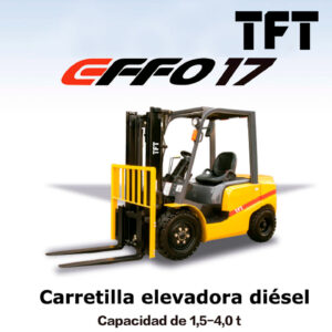 Carretilla diésel 1500-4000kg Effo17 TFT