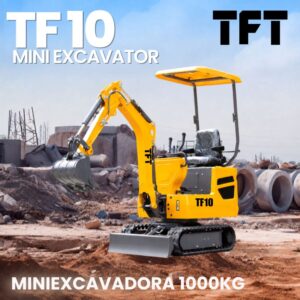 Miniexcavadora TF10 1000KG Diesel