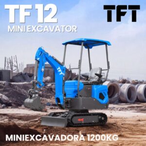 Miniexcavadora TF12 Kubota Diésel
