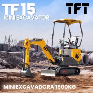 Miniexcavadora TF15 1500KG Kubota