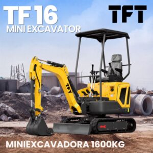 Miniexcavadora TF16 1600KG Kubota Diesel