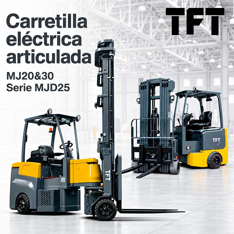 2.0-3.0 Serie MJ20/30 Trilateral Articulada Eléctrica